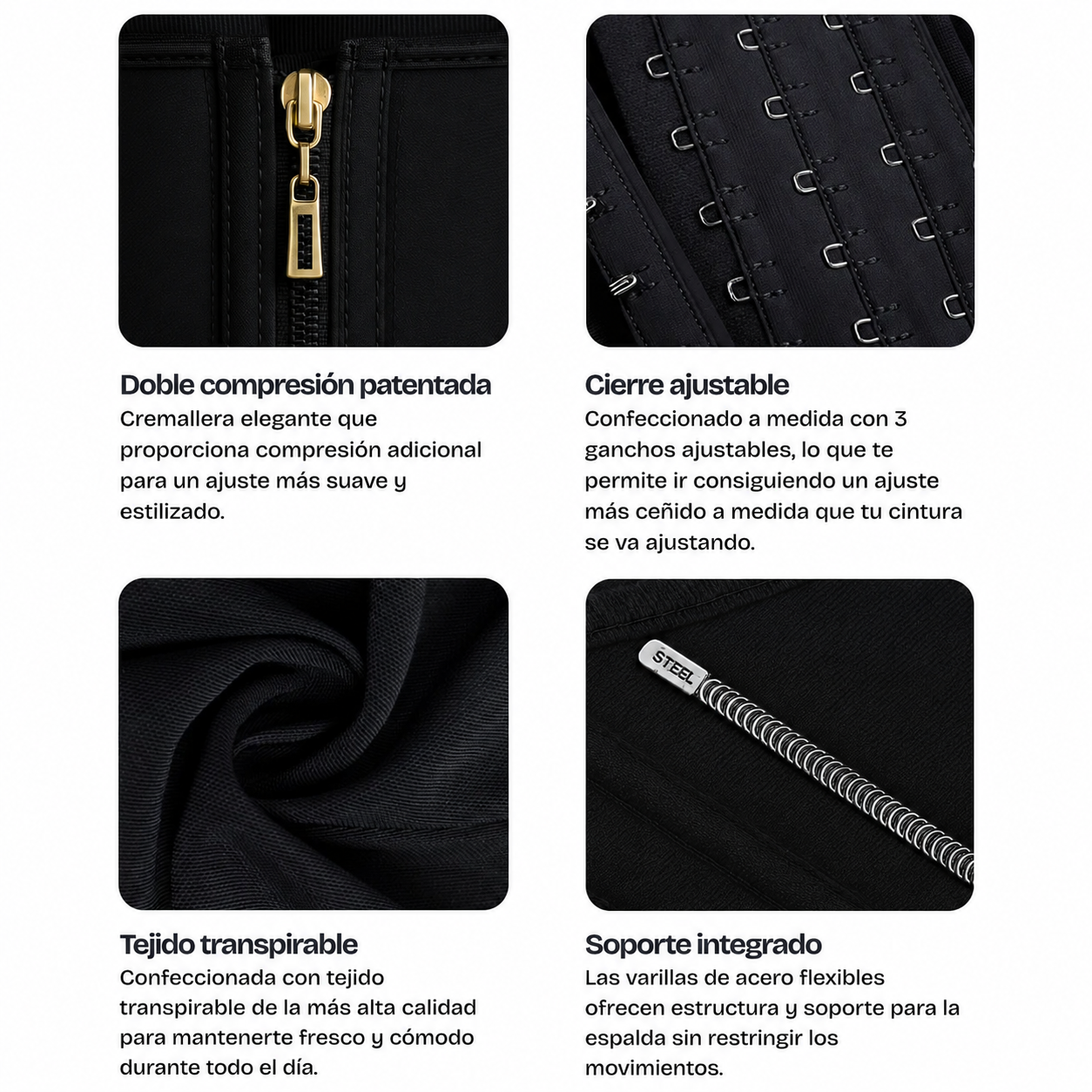 Faja Reductora ORYN — Moldea, Realza y Se Adapta a Ti